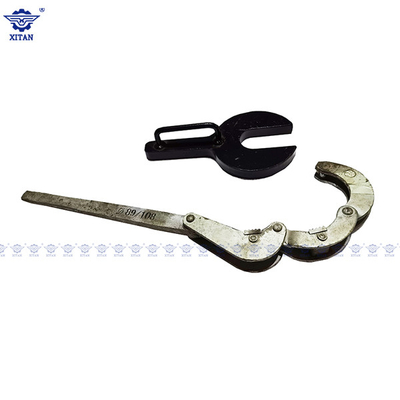 Steel Pipe Wrench And Pad Fork Of Jet Grouting Drilling Rig