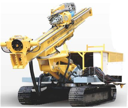 Diamond Bit 200m 7500kg Hydraulic Crawler Drilling Machine