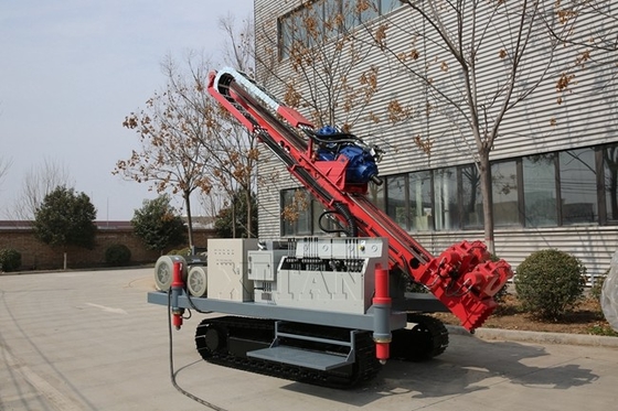 Double Tube Anchor Drilling Rig For Deep Foudation Reinforce