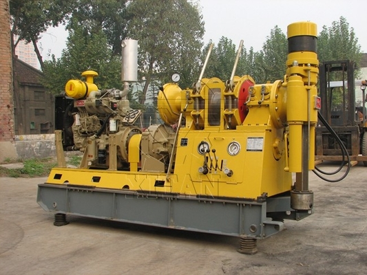 Portable 1400 Depth Dia 93mm Core Drilling Rigs Geological