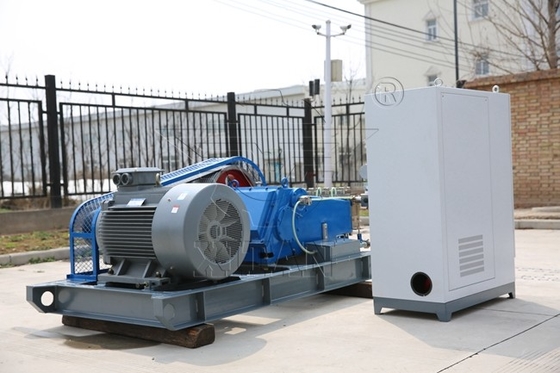 90KW High Pressure Mud Pump Or Cemment Jet Grouting Pump Frequency Control
