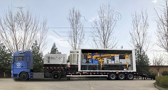 DTH Rotary Borehole Truck Mounted Customised Drilling Machine