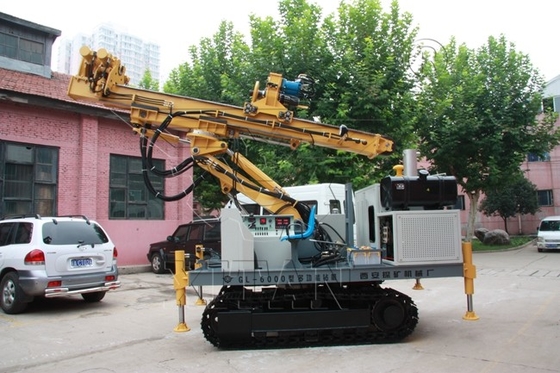50-200m Depth Jet Grouting Drilling Rig Hydraulic Electric Or Diesel Power