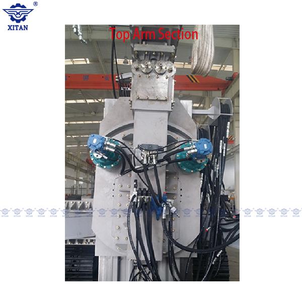 XPS15 Hydraulic ShedPipe Advanced Support Jet Grouting Drilling Rig