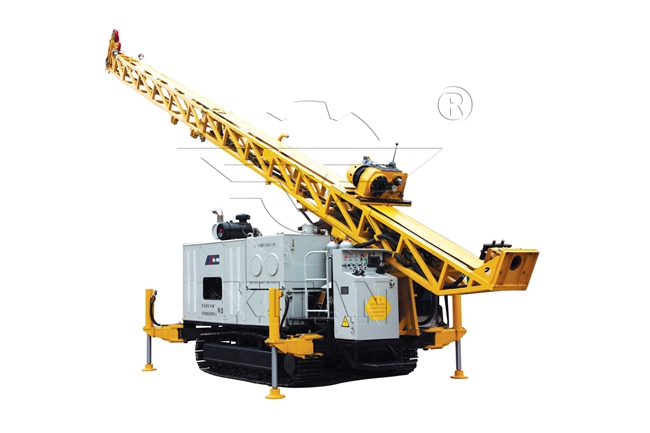 HQ 800m Core Drilling Rigs With Depth Sounder System