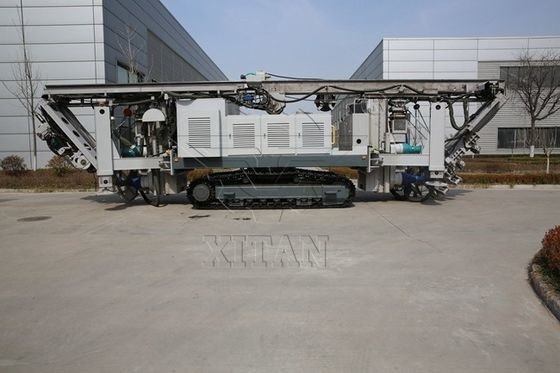 XPS-15 Rotary Crawler Electric Motor Tunneling 110kw Horizontal Jet Grouting Rig