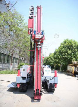 2m Diameter Pile  Easy Maintenance Crawler Type Anchor Drilling Rig for Rotary Jet in Pakistan