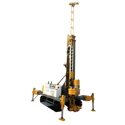 Crawler-Mounted Wells Track Jet Grouting Drilling Rig Machine for Slope Protection