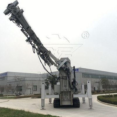 76 Single Pipe Rotary Jet Tunnel Horizontal Rotary Jet Drilling Rig for Anchor Rod in Uzbekistan