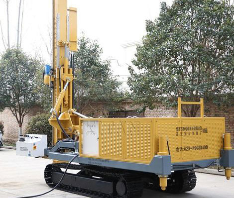 7.5t Diesel 2.2 m Pile Diameter Multifunctional Engineering Drilling Rig for Over-Advance Forecast in Kyrgyzstan
