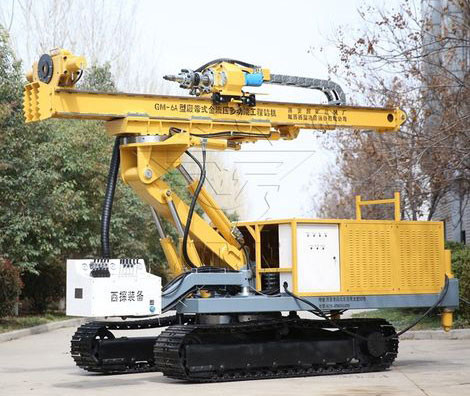 7.5t Diesel 2.2 m Pile Diameter Multifunctional Engineering Drilling Rig for Over-Advance Forecast in Kyrgyzstan