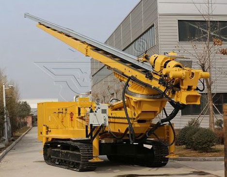 26 t diesel engine Engineering Exploration Drilling Rig for Civil Building Foundation Treatment  in Pakistan