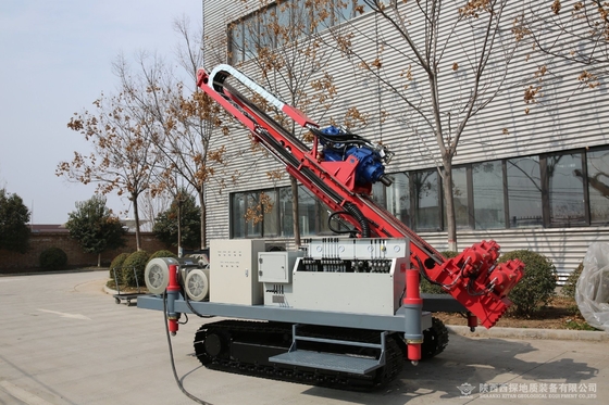 64rpm Engineering Cable Anchor Crawler Drill Machine 89mm Diameter