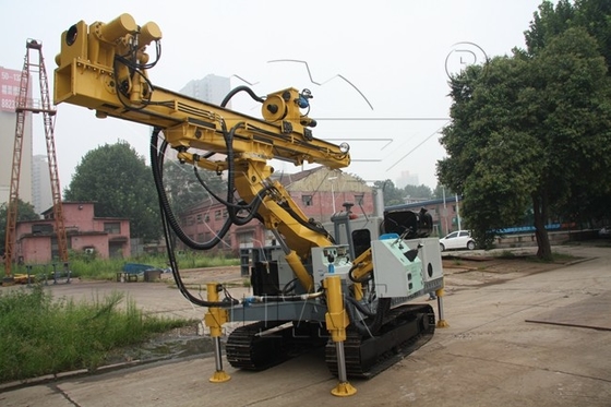 Hydraulic DTH 110r/Min 55kW Construction Drilling Rig