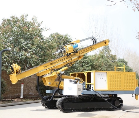 Jet Grouting 50m To 200m DTH Auger Drilling Rig Full Hydraulic