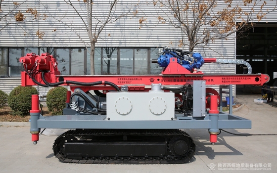 ISO GY60 50kN Crawler Anchor Drilling Rig With PDC Bits