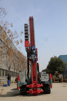Spin Pile 3400mm Stroke Jet Grouting Drilling Rig 900mm Arm Telescopic