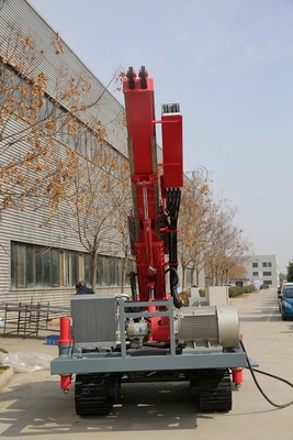Double Tube Anchor Drilling Rig For Deep Foundation Reinforce