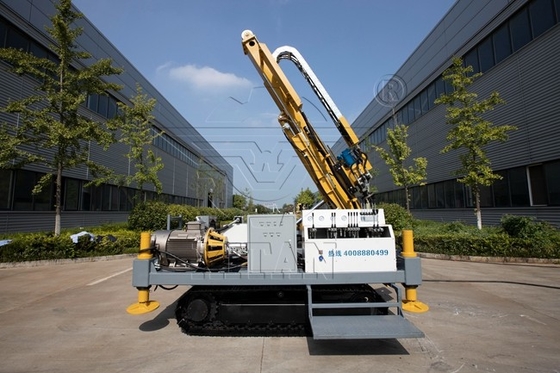 70m Ground Improvement Jet Grouting Anchor Drilling Rig For Soft Foundation