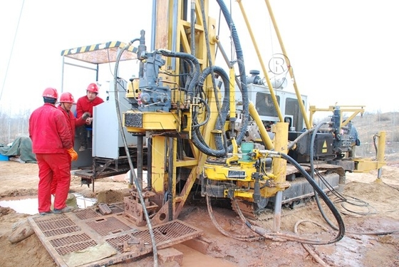 PQ 117mm 600m Deep Borehole Drilling Rig Machine For Exploration