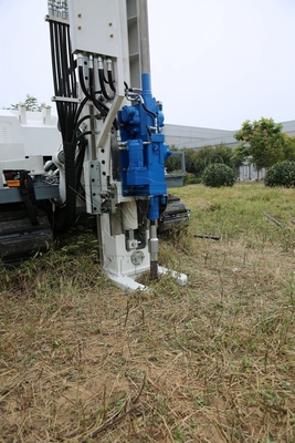 Soil Drilling Sampling Equipment Crawler Type Desiel Engine