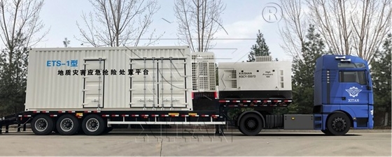 DTH Rotary Borehole Truck Mounted Customized Drilling Machine