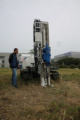 Hydraulic Crawler Soil Drilling Rig Rotary Drilling Sampling Soil Investigation Rig
