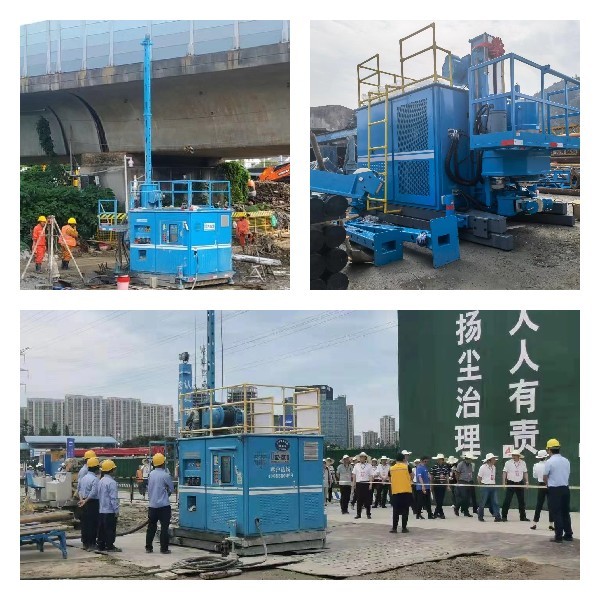 High Quality and Low Consumption Jet Grouting Drilling Rig Application