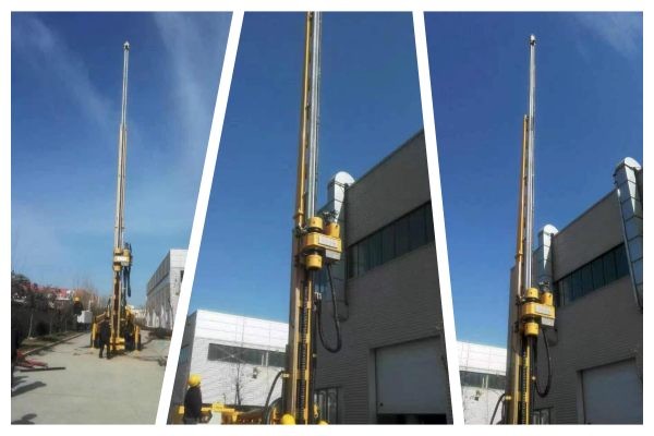 26 t diesel engine Engineering Exploration Drilling Rig for Civil ...